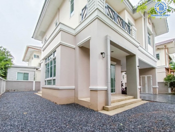 *****บ้านเดี่ยวมือสองย่านนนทบุรี ม.สราญสิริ ราชพฤกษ์-แจ้งวัฒนะ เนื้อที่กว้างขวางมากถึง 56.30 ตร.ว. ฟังก์ชัน 3 ห้องนอน 3 ห้องน้ำ ที่จอดรถ 2 คัน บ้านสไตล์โมเดิร์น ฟรี! เครื่องปรับอากาศ พร้อมเข้าอยู่ บนทำเลแห่งการเดินทาง เชื่อมต่อถนนราชพฤกษ์, ถนนชัยพฤกษ์, ติวานนท์ ใกล้รถไฟฟ้าสายสีม่วง "สถานีท่าอิฐ"